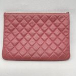 Chanel O Case Leather Pink SHW