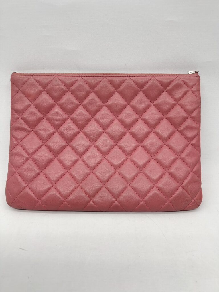 Chanel O Case Leather Pink SHW