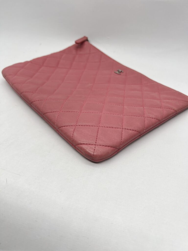 Chanel O Case Leather Pink SHW