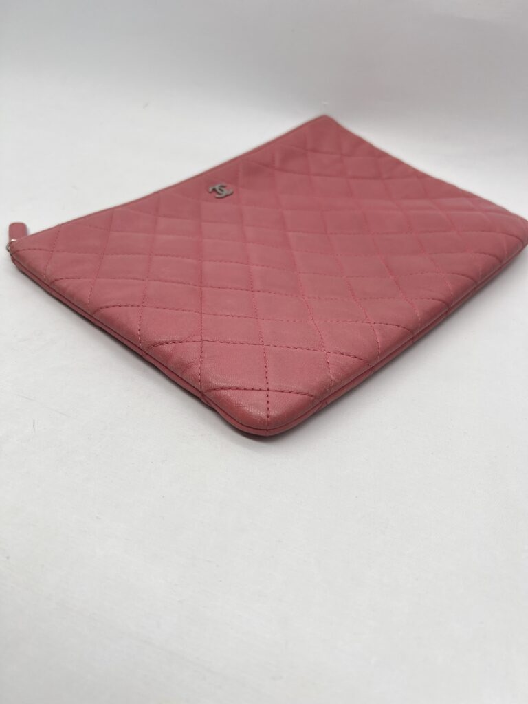 Chanel O Case Leather Pink SHW