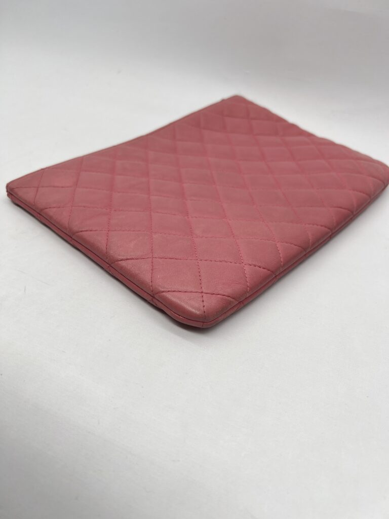 Chanel O Case Leather Pink SHW