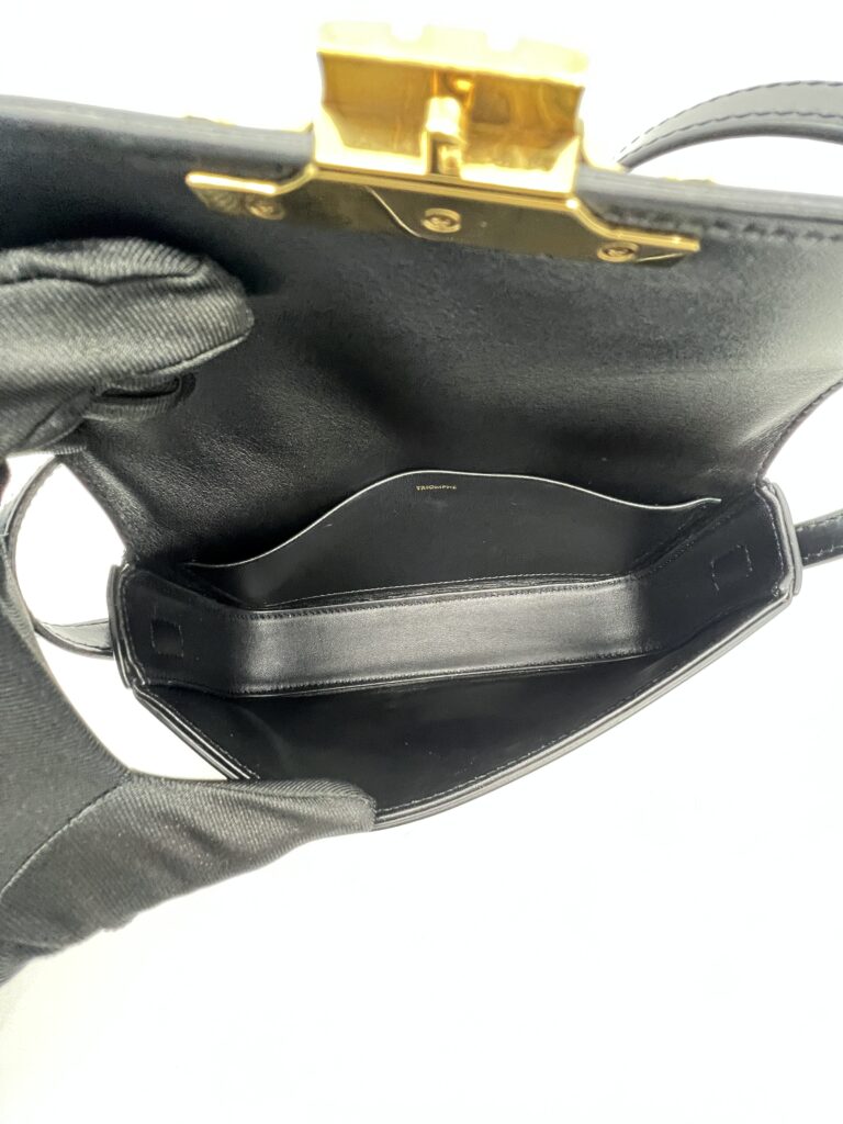 Celine Triomphe Black GHW