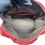 Bottega Veneta Mini Boston Intrecciato Red Orange BHW