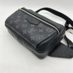 Louis Vuitton Outdoor Bumbag Taigarama Black Monogram SHW