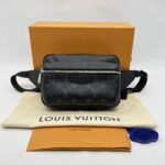 Louis Vuitton Outdoor Bumbag Taigarama Black Monogram SHW
