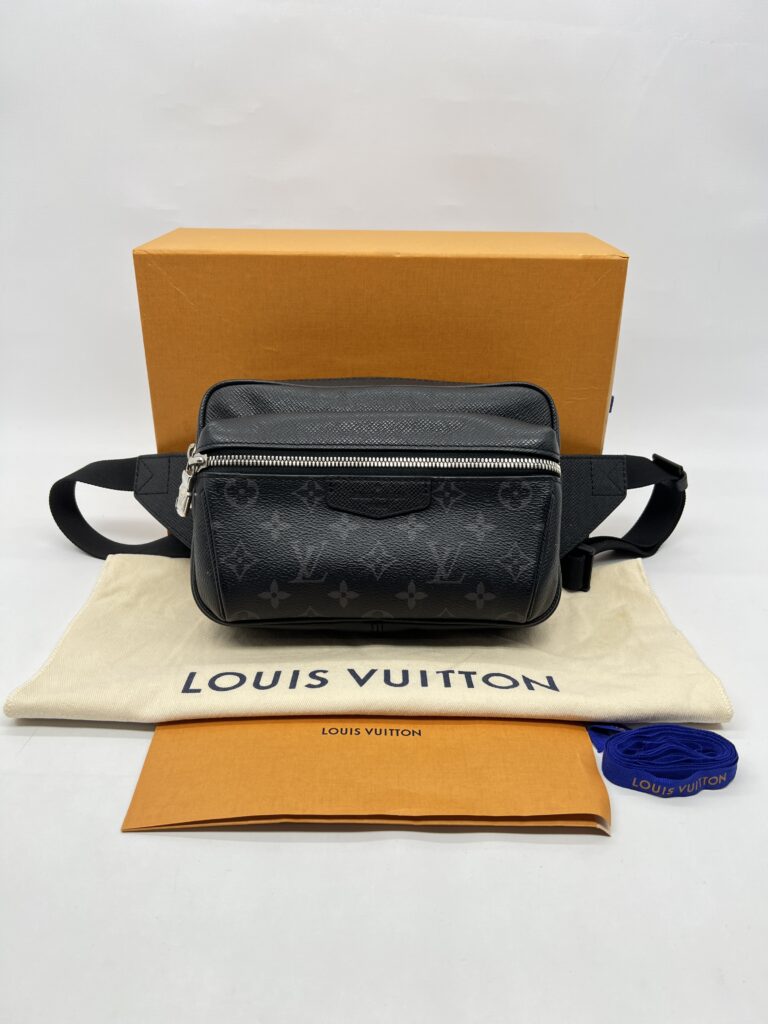 Louis Vuitton Outdoor Bumbag Taigarama Black Monogram SHW
