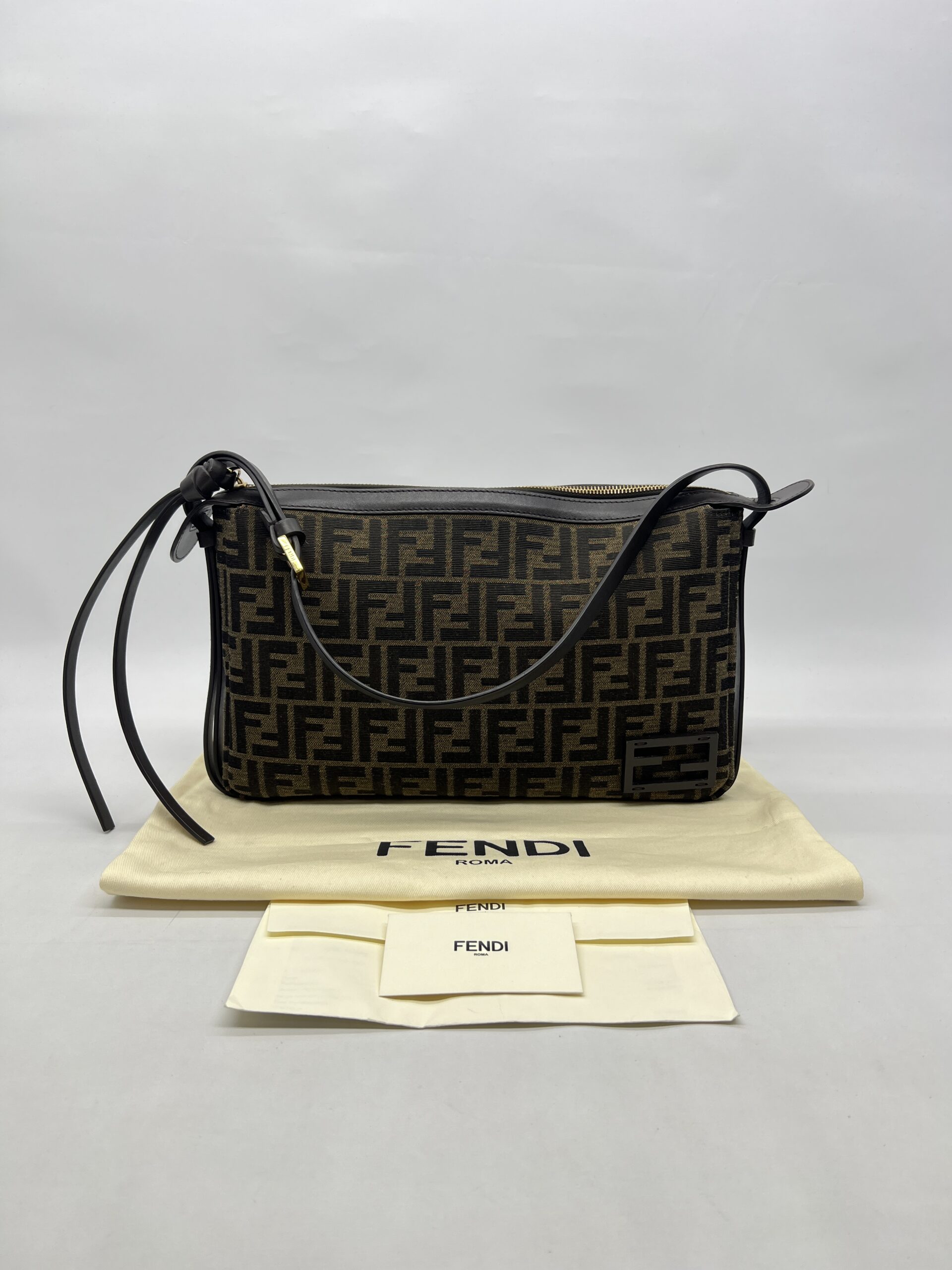 Fendi Simply Canvas Jacquard FF GHW