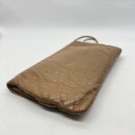 Balenciaga Giant Envelope Clutch Agneau Caramel GHW