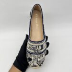 Dior Granville Espadrilles Blue Tropical Toile