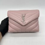Saint Laurent Loulou Toy Baby Pink SHW