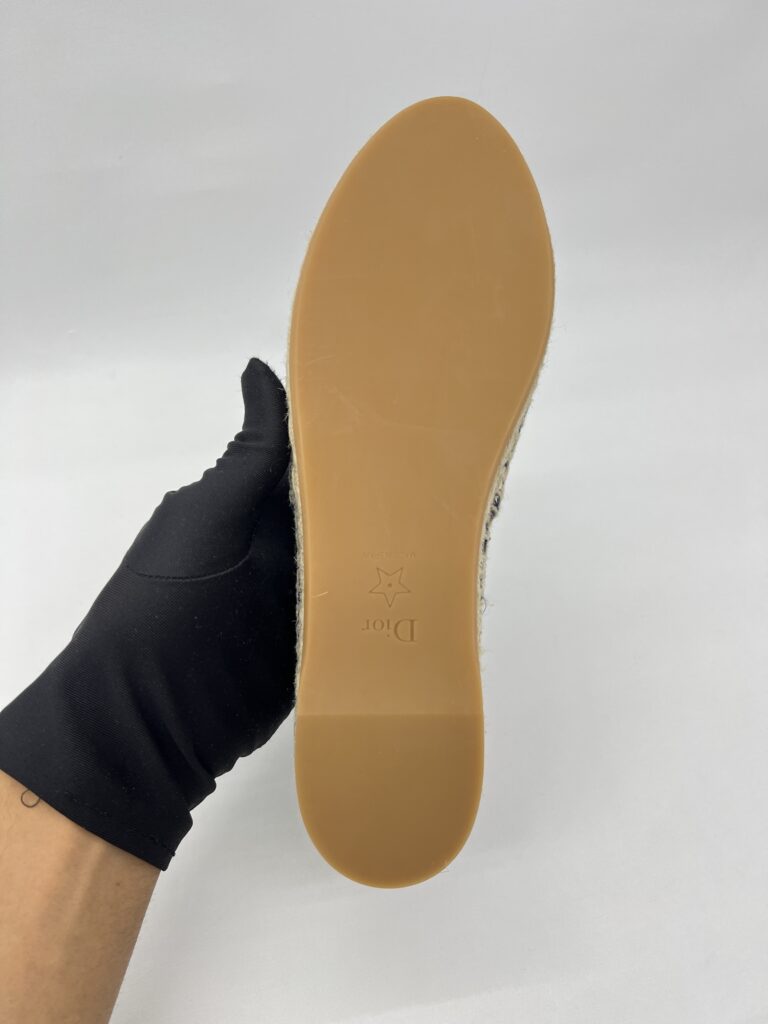 Dior Granville Espadrilles Blue Tropical Toile