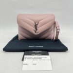 Saint Laurent Loulou Toy Baby Pink SHW