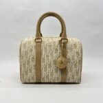 Dior Groove 25 Canvas Natural Jacquard GHW