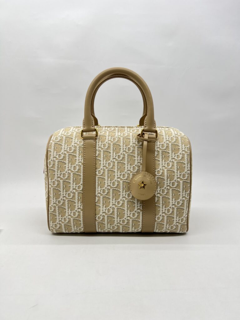 Dior Groove 25 Canvas Natural Jacquard GHW