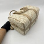Dior Groove 25 Canvas Natural Jacquard GHW