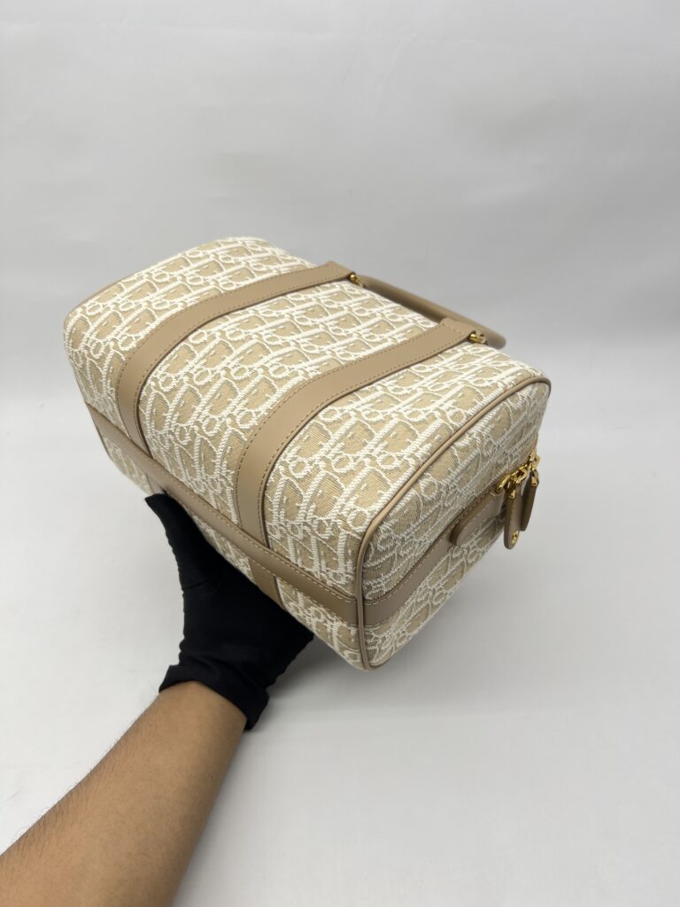 Dior Groove 25 Canvas Natural Jacquard GHW