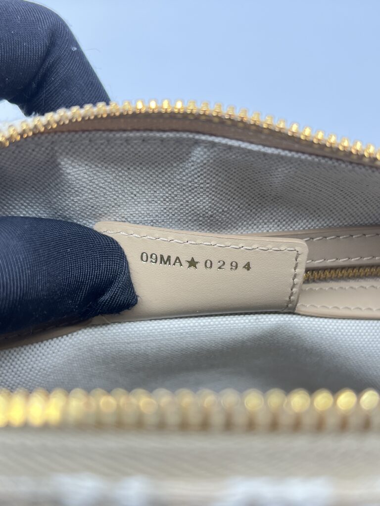 Dior Groove 25 Canvas Natural Jacquard GHW