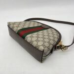 Gucci Ophidia Halfmoon GG Supreme Brown GHW