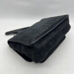 Saint Laurent Niki Large Nubuck Croco Black RHW