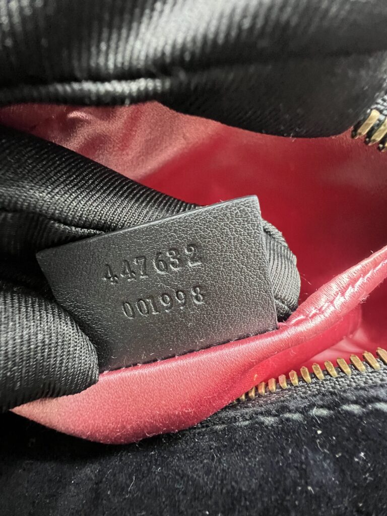 Gucci Marmont Camera Small Velvet Black GHW
