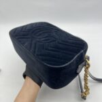 Gucci Marmont Camera Small Velvet Black GHW