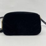 Gucci Marmont Camera Small Velvet Black GHW