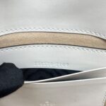 Gucci GG Marmont Mini White Matelasse GHW