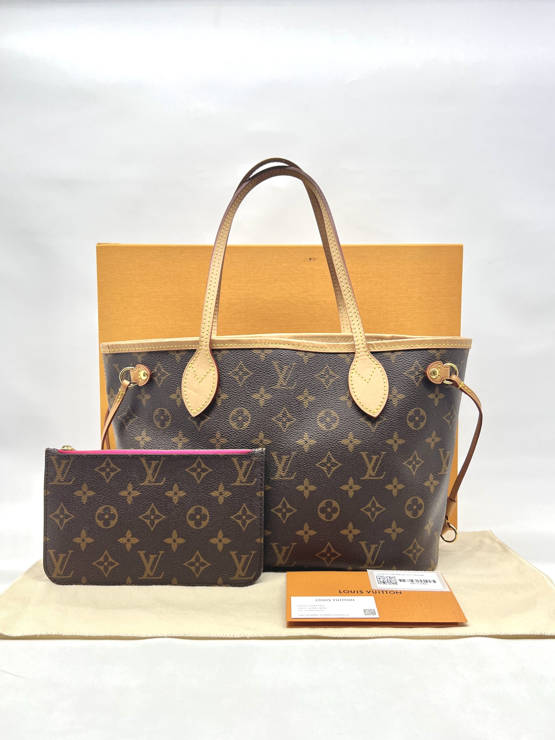 Louis Vuitton NeverFull PM Monogram Pivoine GHW