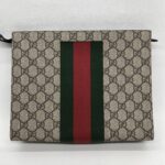 Gucci Clutch GG Canvas Supreme Brown SHW