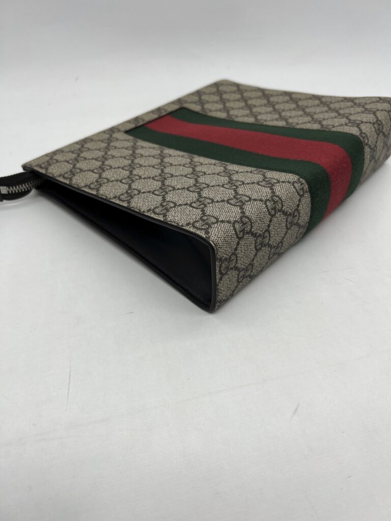 Gucci Clutch GG Canvas Supreme Brown SHW