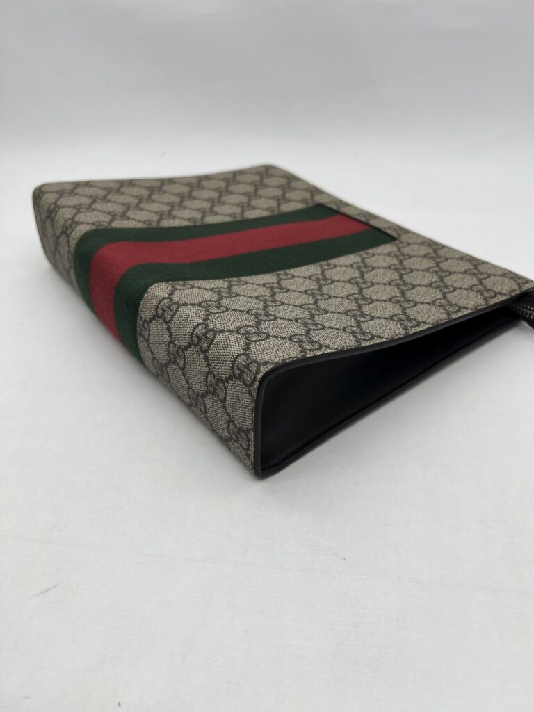 Gucci Clutch GG Canvas Supreme Brown SHW
