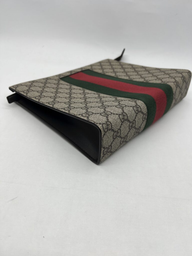 Gucci Clutch GG Canvas Supreme Brown SHW