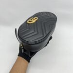 Gucci Marmont Belt Bag Black GHW