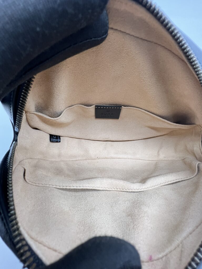 Gucci Marmont Belt Bag Black GHW