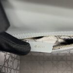 Dior Lady Dior Small Lambskin Grey Stone GHW