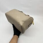 Louis  Vuitton Speedy Bandou 25 Monogram Empreinte Tourterelle GHW