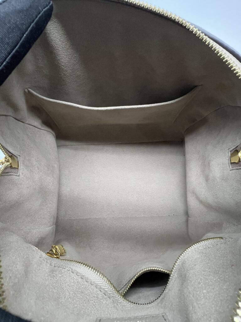 Louis  Vuitton Speedy Bandou 25 Monogram Empreinte Tourterelle GHW