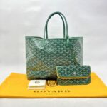 Goyard ST Louis PM Goyardine Vert SHW