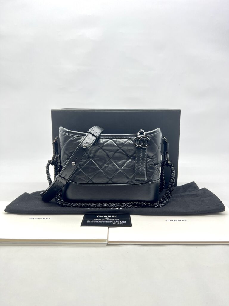 Chanel Gabrielle Small All Black