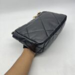 Chanel C19 Small Lambskin Black GHW