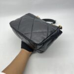 Chanel C19 Small Lambskin Black GHW