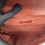 Chanel Boy 28 Caviar Red Chevron RHW