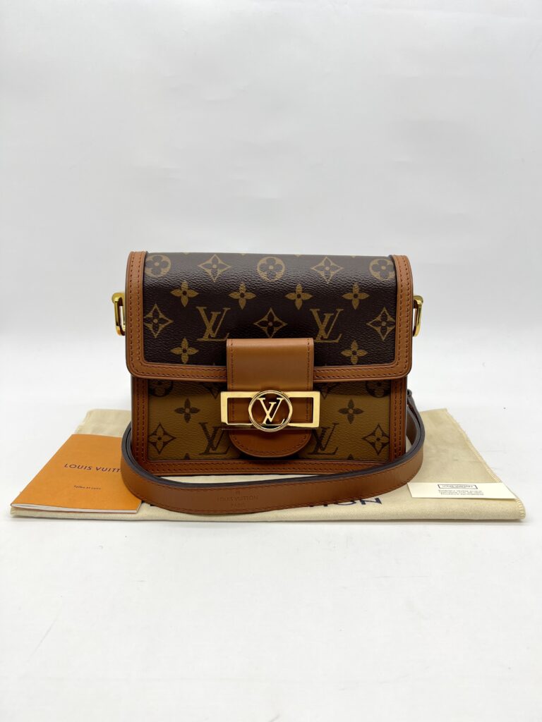 Louis Vuitton Dauphine Mini Monogram Reverse GHW