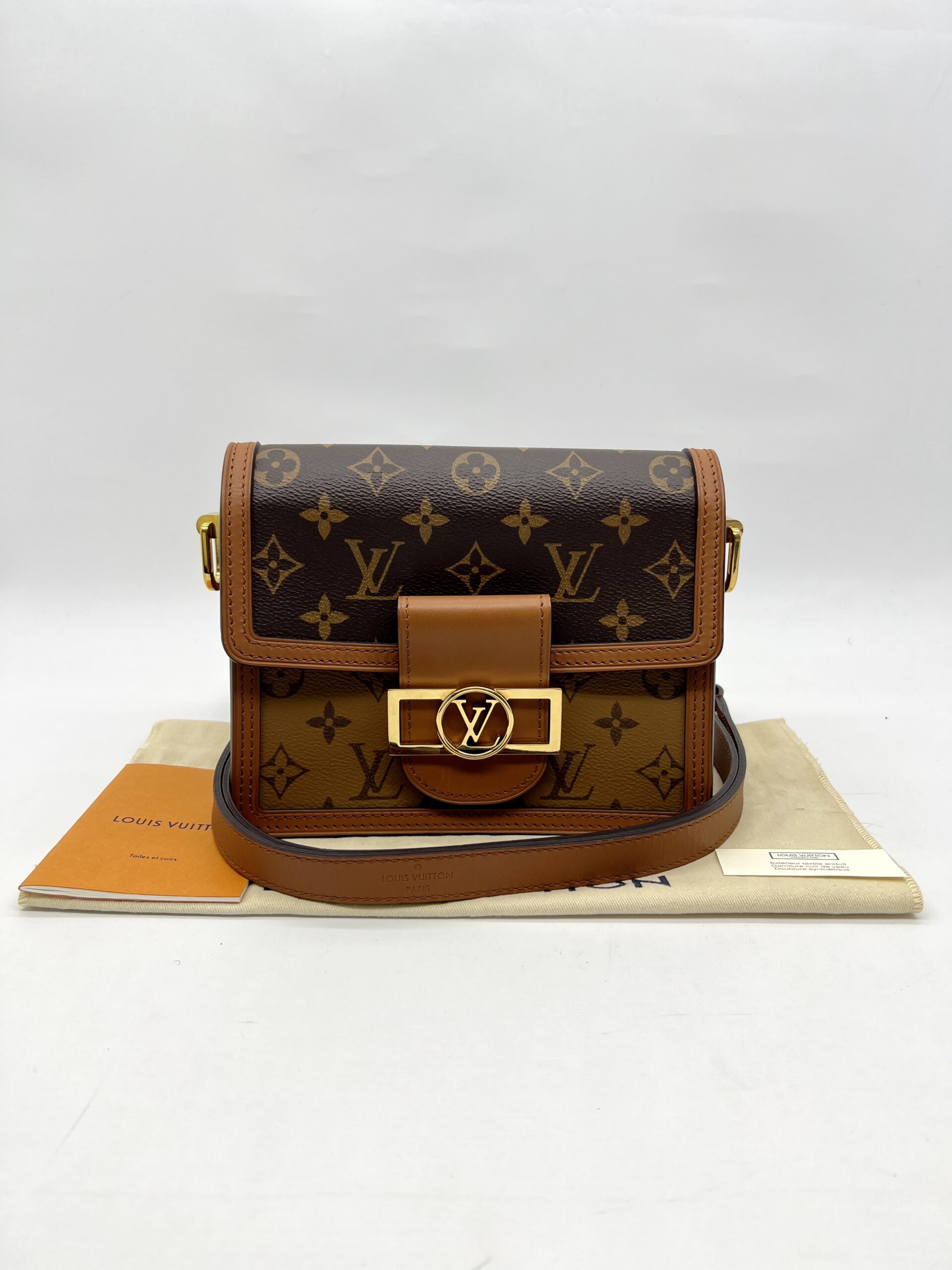 Louis Vuitton Dauphine Mini Monogram Reverse GHW