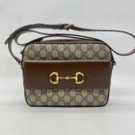 Gucci Horsebit Camera GG Supreme Brown GHW