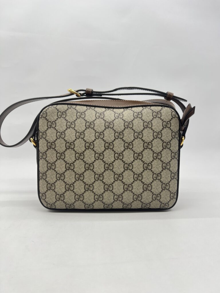 Gucci Horsebit Camera GG Supreme Brown GHW