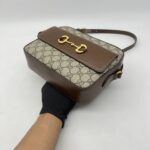 Gucci Horsebit Camera GG Supreme Brown GHW