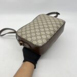 Gucci Horsebit Camera GG Supreme Brown GHW
