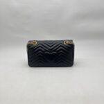 Gucci Marmont Flap Small Black GHW