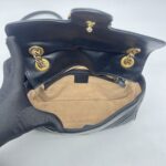 Gucci Marmont Flap Small Black GHW